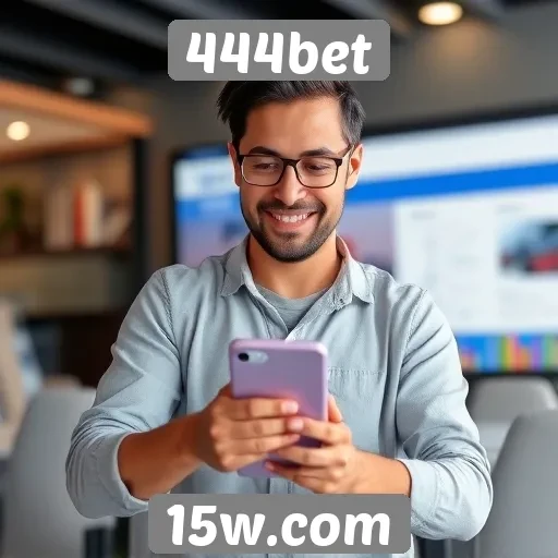 Avaliação da experiência de usuário no 444bet